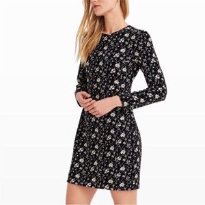 NWT Club Monaco - Kaisle Dress Black White Floral 00